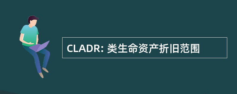 CLADR: 类生命资产折旧范围