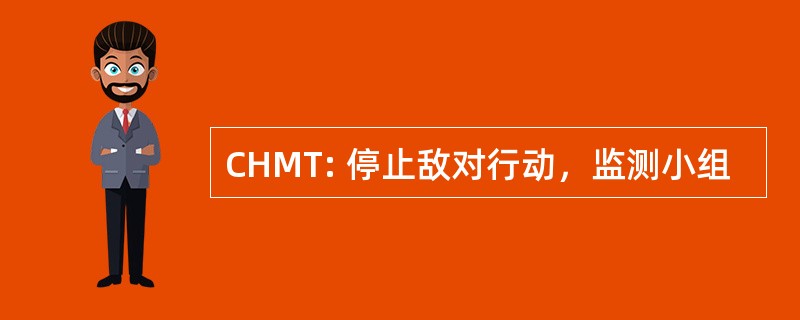 CHMT: 停止敌对行动，监测小组