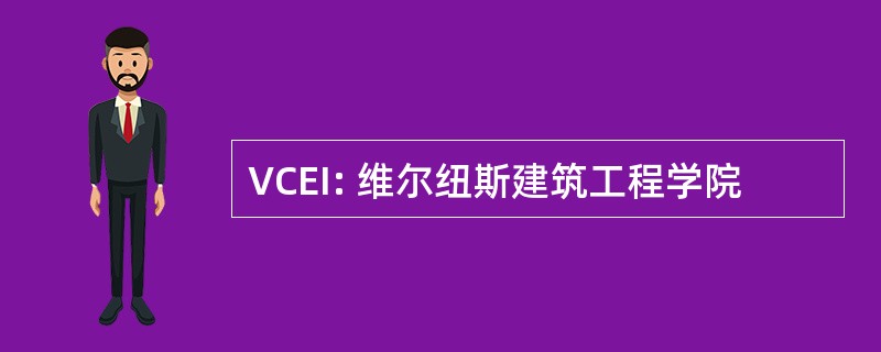 VCEI: 维尔纽斯建筑工程学院