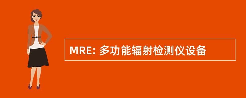 MRE: 多功能辐射检测仪设备