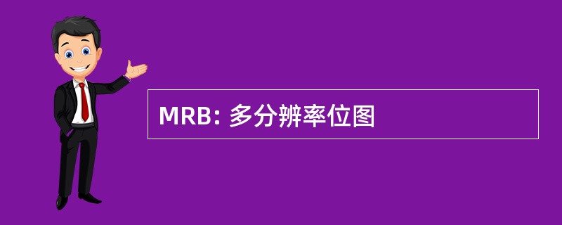 MRB: 多分辨率位图