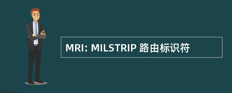 MRI: MILSTRIP 路由标识符