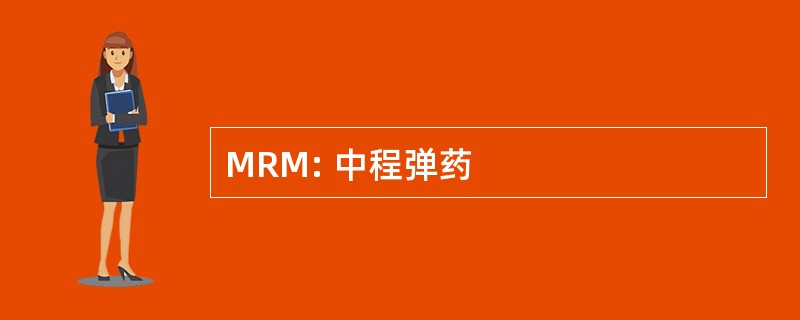 MRM: 中程弹药