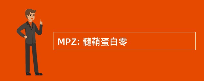 MPZ: 髓鞘蛋白零