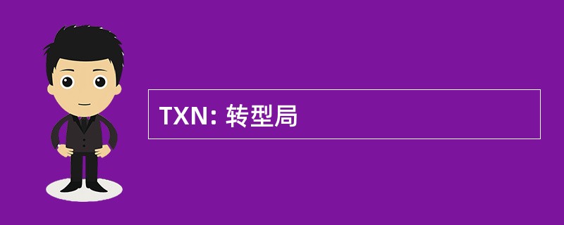 TXN: 转型局