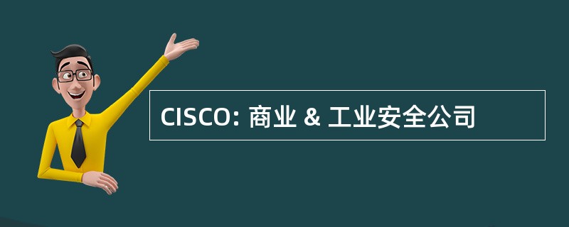 CISCO: 商业 & 工业安全公司