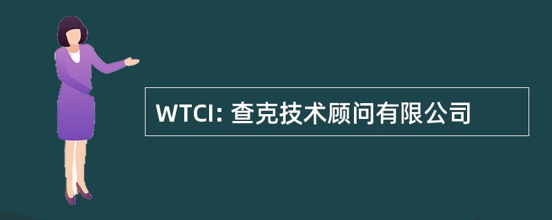 WTCI: 查克技术顾问有限公司