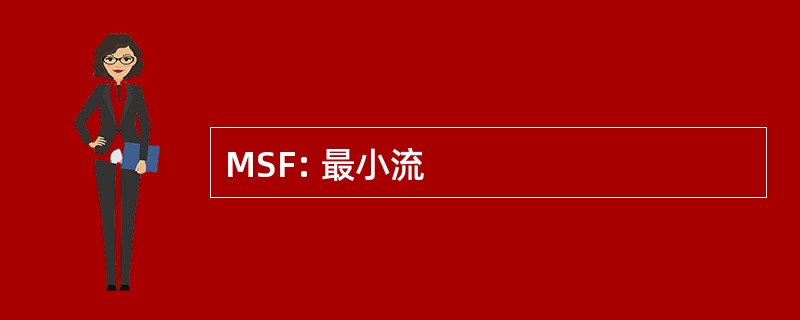 MSF: 最小流