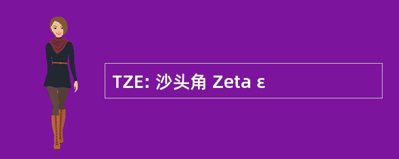 TZE: 沙头角 Zeta ε