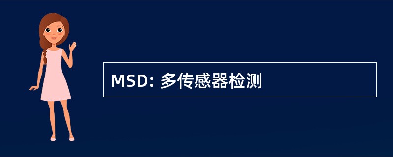 MSD: 多传感器检测