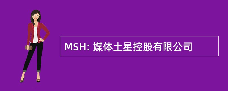 MSH: 媒体土星控股有限公司