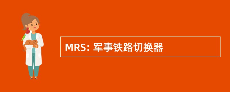 MRS: 军事铁路切换器