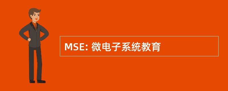 MSE: 微电子系统教育