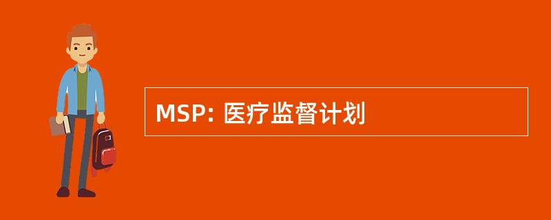 MSP: 医疗监督计划