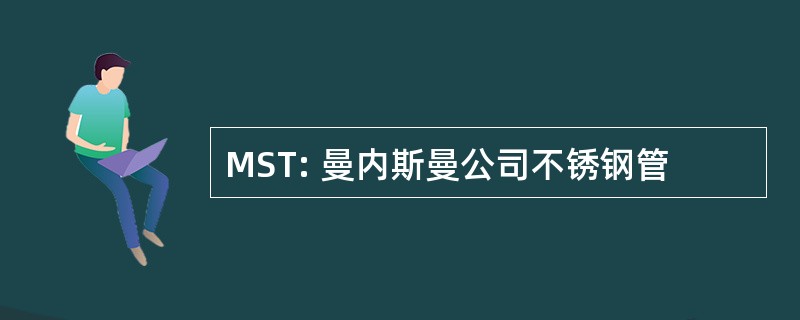 MST: 曼内斯曼公司不锈钢管