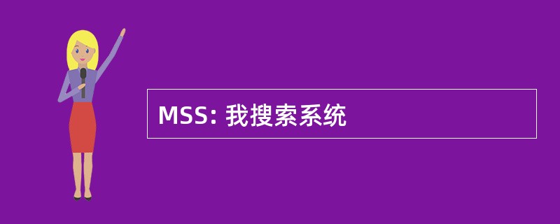 MSS: 我搜索系统