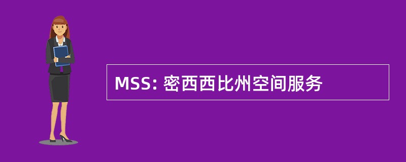 MSS: 密西西比州空间服务