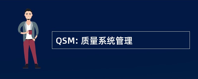 QSM: 质量系统管理