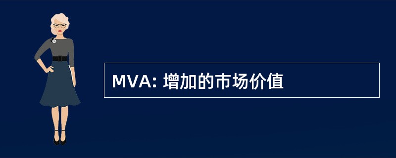 MVA: 增加的市场价值