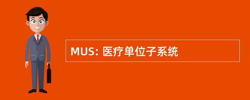 MUS: 医疗单位子系统