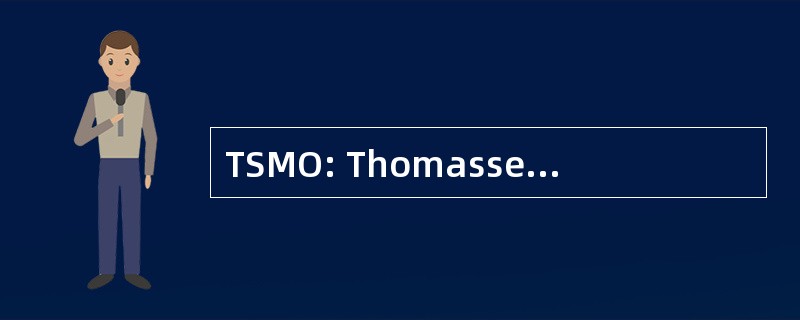 TSMO: Thomassen 战略客厅男装 en Organisatie