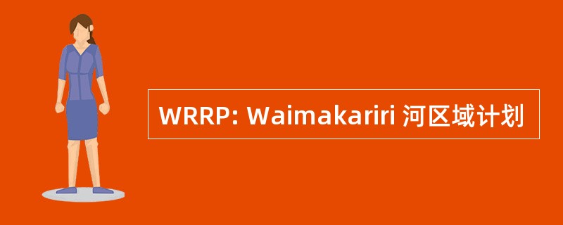 WRRP: Waimakariri 河区域计划