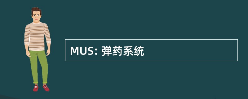 MUS: 弹药系统