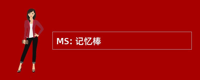 MS: 记忆棒