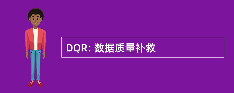 DQR: 数据质量补救