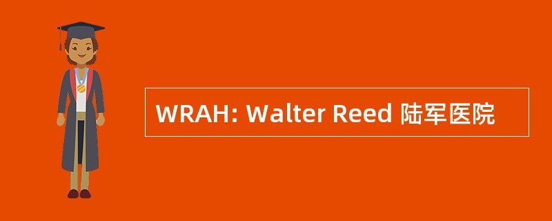 WRAH: Walter Reed 陆军医院