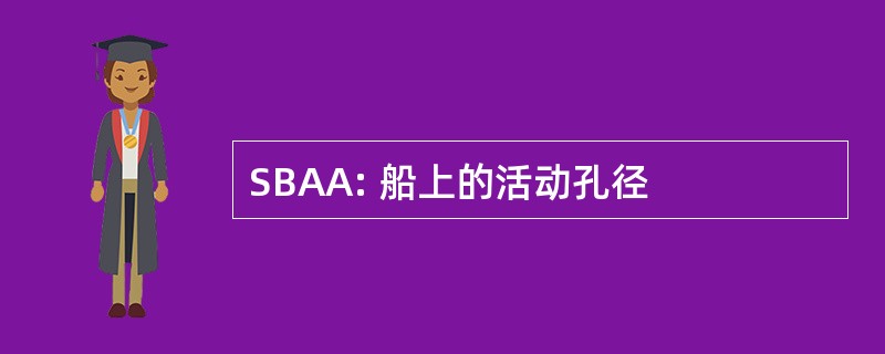 SBAA: 船上的活动孔径