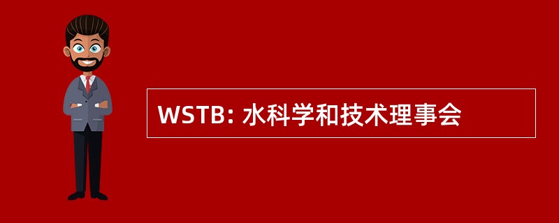 WSTB: 水科学和技术理事会