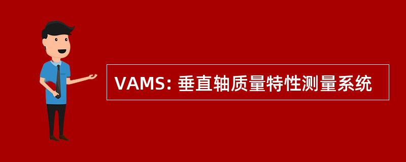 VAMS: 垂直轴质量特性测量系统