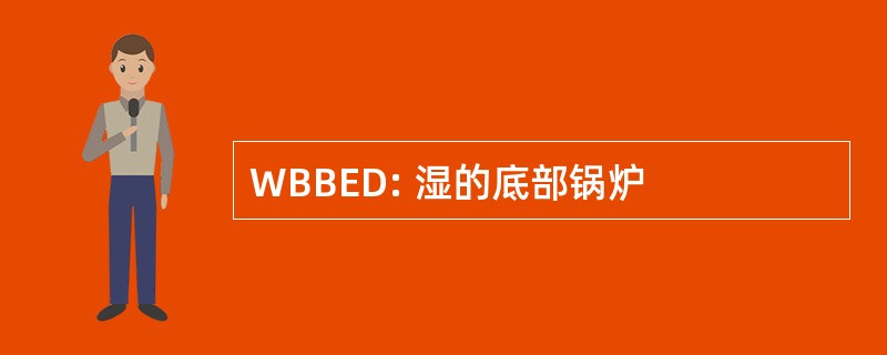 WBBED: 湿的底部锅炉