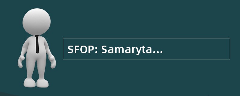 SFOP: Samarytanska Federacja Organizacji Pozarzadowych