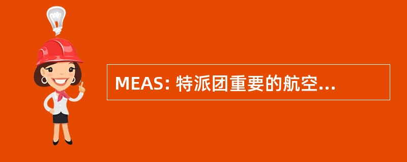 MEAS: 特派团重要的航空电子设备备件