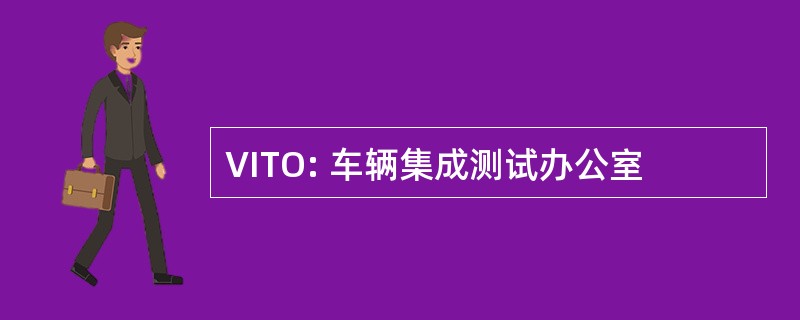 VITO: 车辆集成测试办公室