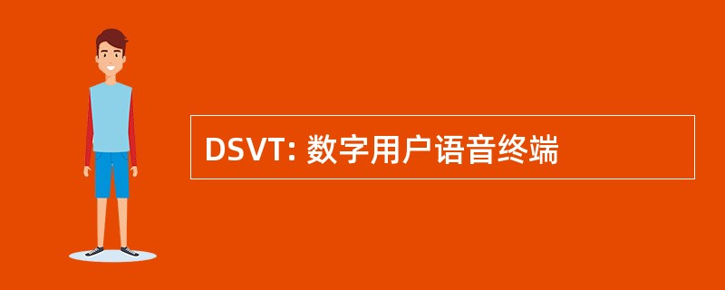 DSVT: 数字用户语音终端