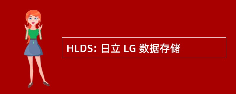 HLDS: 日立 LG 数据存储