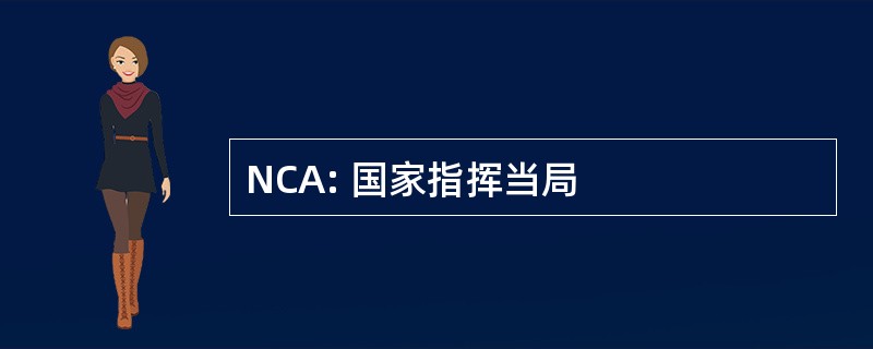 NCA: 国家指挥当局