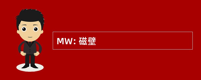 MW: 磁壁