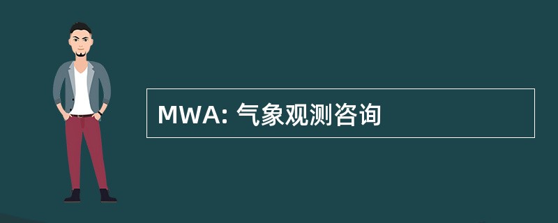 MWA: 气象观测咨询