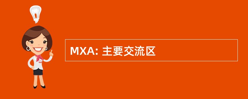 MXA: 主要交流区