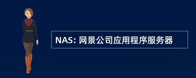 NAS: 网景公司应用程序服务器