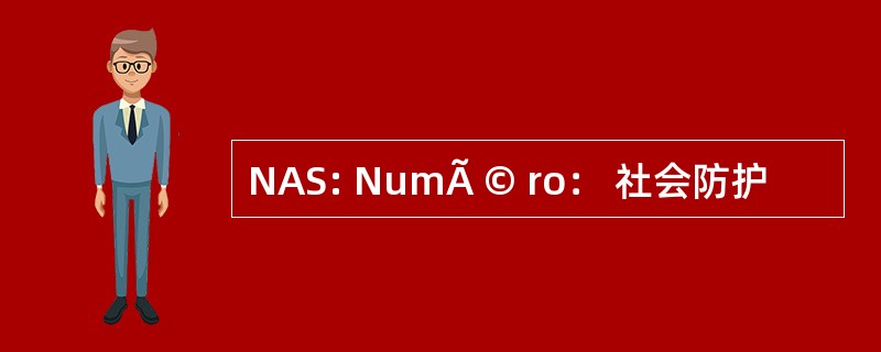 NAS: NumÃ © ro： 社会防护