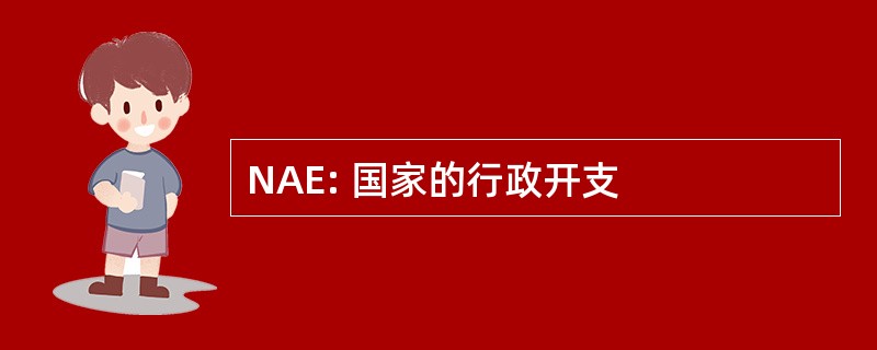 NAE: 国家的行政开支