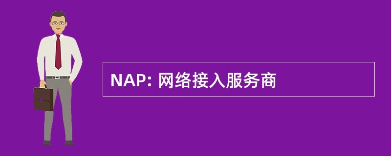 NAP: 网络接入服务商