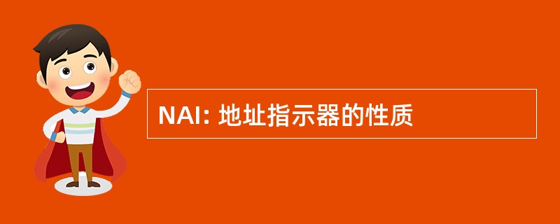 NAI: 地址指示器的性质