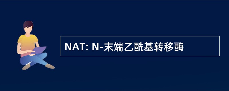 NAT: N-末端乙酰基转移酶