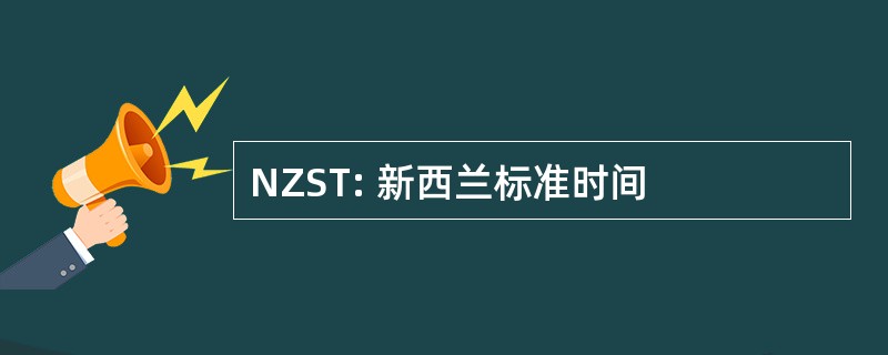 NZST: 新西兰标准时间